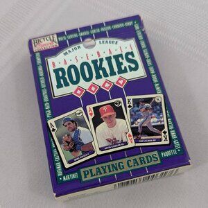 Vintage 1993 MLB Major League Baseball Rookies playing card deck